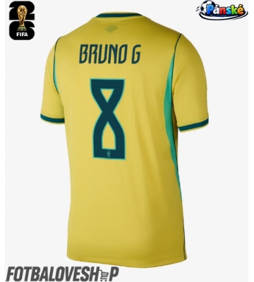 Brazílie Bruno Guimaraes #8 Domácí Dres MS 2026 Krátký Rukáv